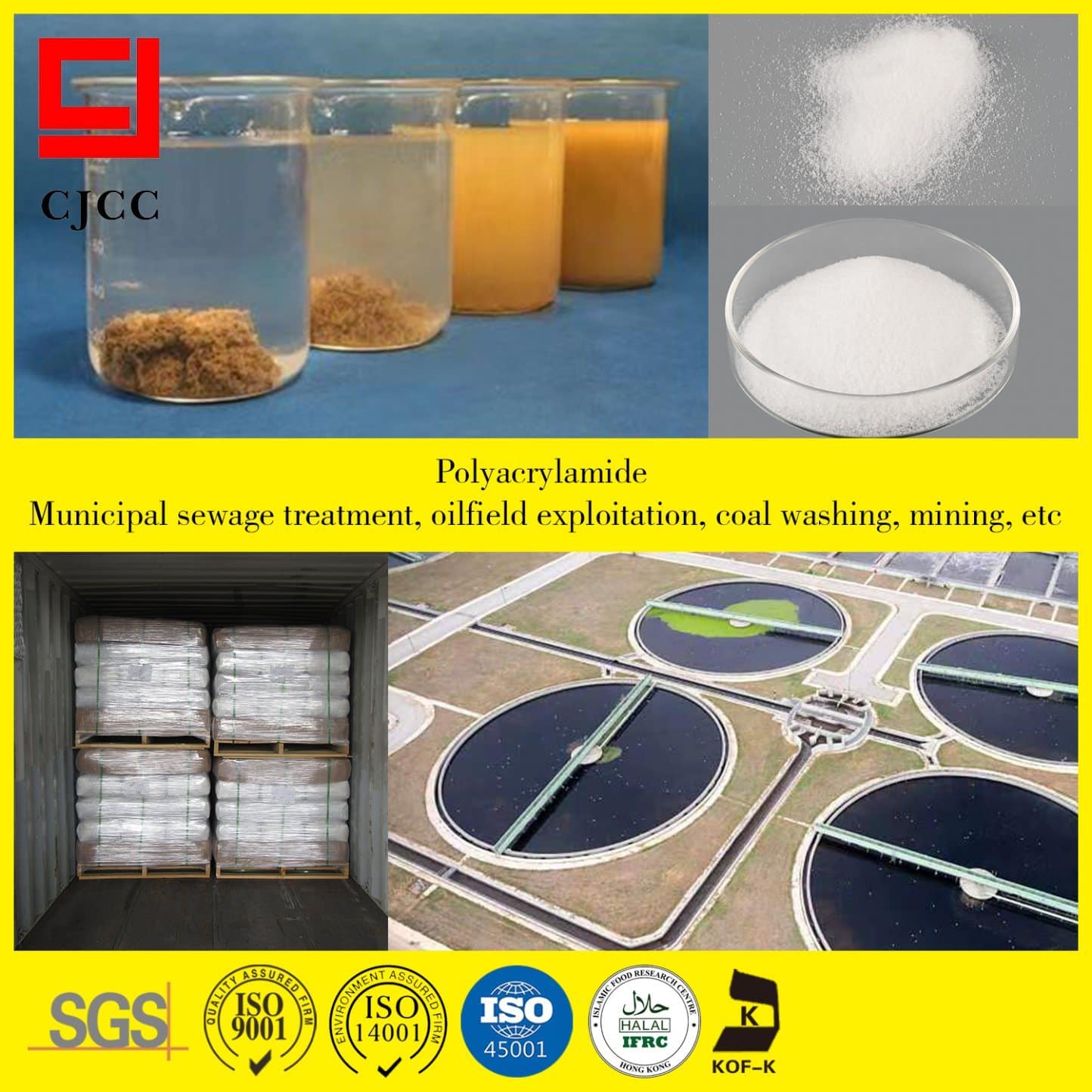 How to increase the sedimentation rate of polyacrylamide?